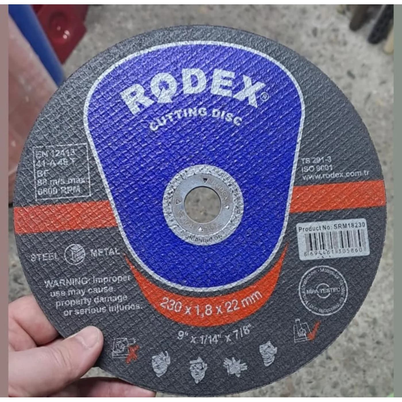 Диск отрезной Родекс Ф125