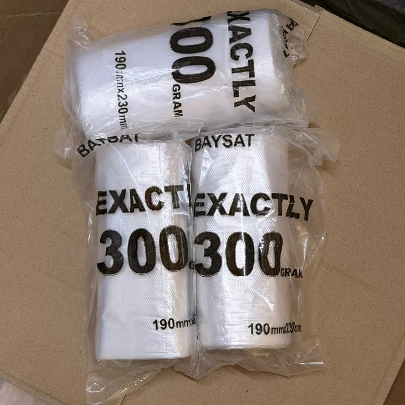Пакеты без ручек Коротыш 300 г